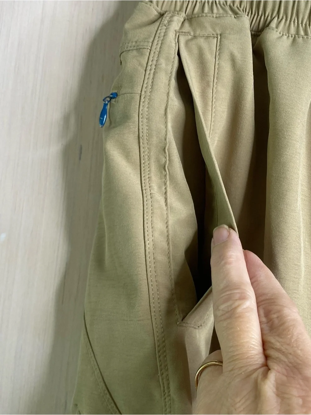 Freeballers By Meripex Apparel Men's Active Lined Khaki Shorts 6” Inseam XL